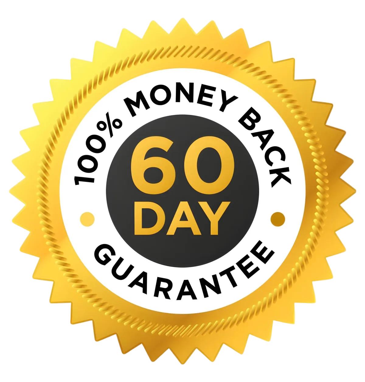 60 - Day Money Back Guarantee